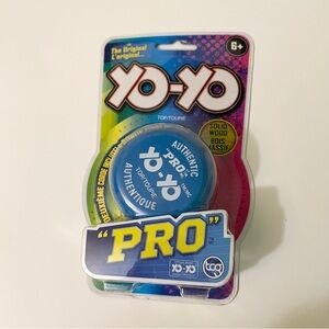 TCG Authentic PRO Solid Wood Yo-Yo - Blue New in Package